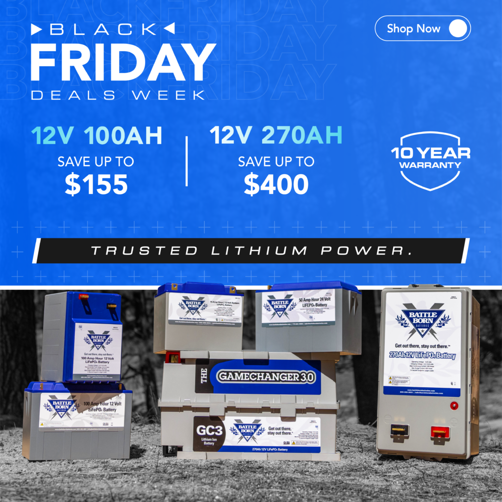 Black friday van deals sale